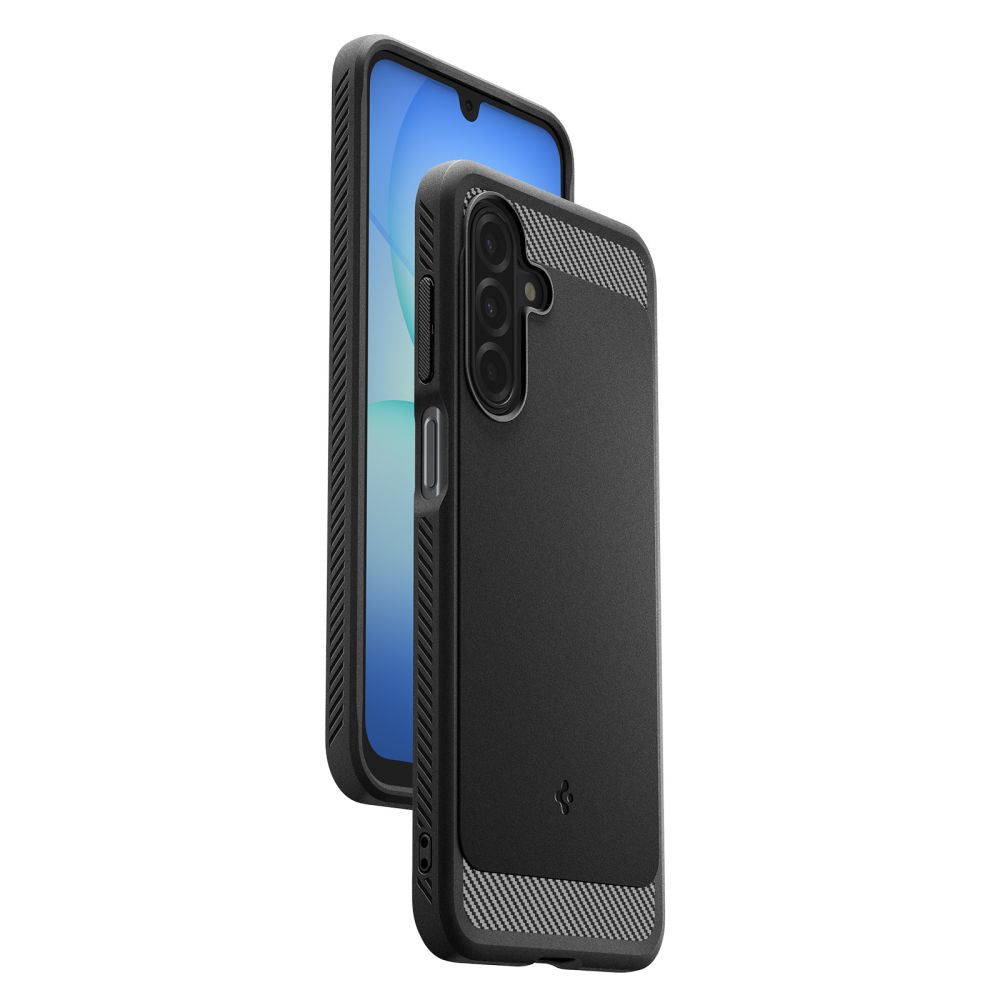 Deksel for Samsung Galaxy A17 4G / A17 5G, Spigen, Rugged Armor, Svart ACS09844