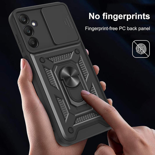 Deksel for Samsung Galaxy A17 5G, Techsuit, CamShield, Svart