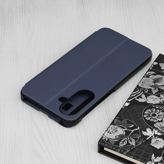 Deksel for Samsung Galaxy A17 5G, Techsuit, eFold, Mørk Blå
