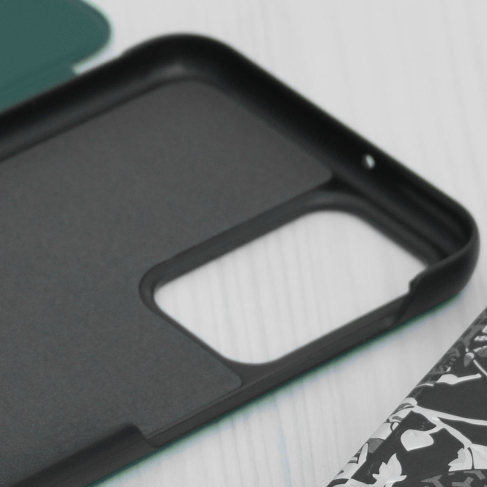 Deksel for Samsung Galaxy A23 5G A236 / A23 A235, Techsuit, eFold, Mørkegrønn