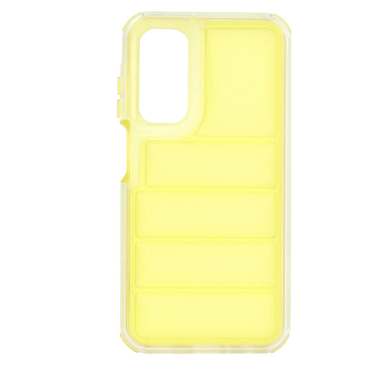 Deksel for Samsung Galaxy A25 A256, Techsuit, Wave Shield, Gul