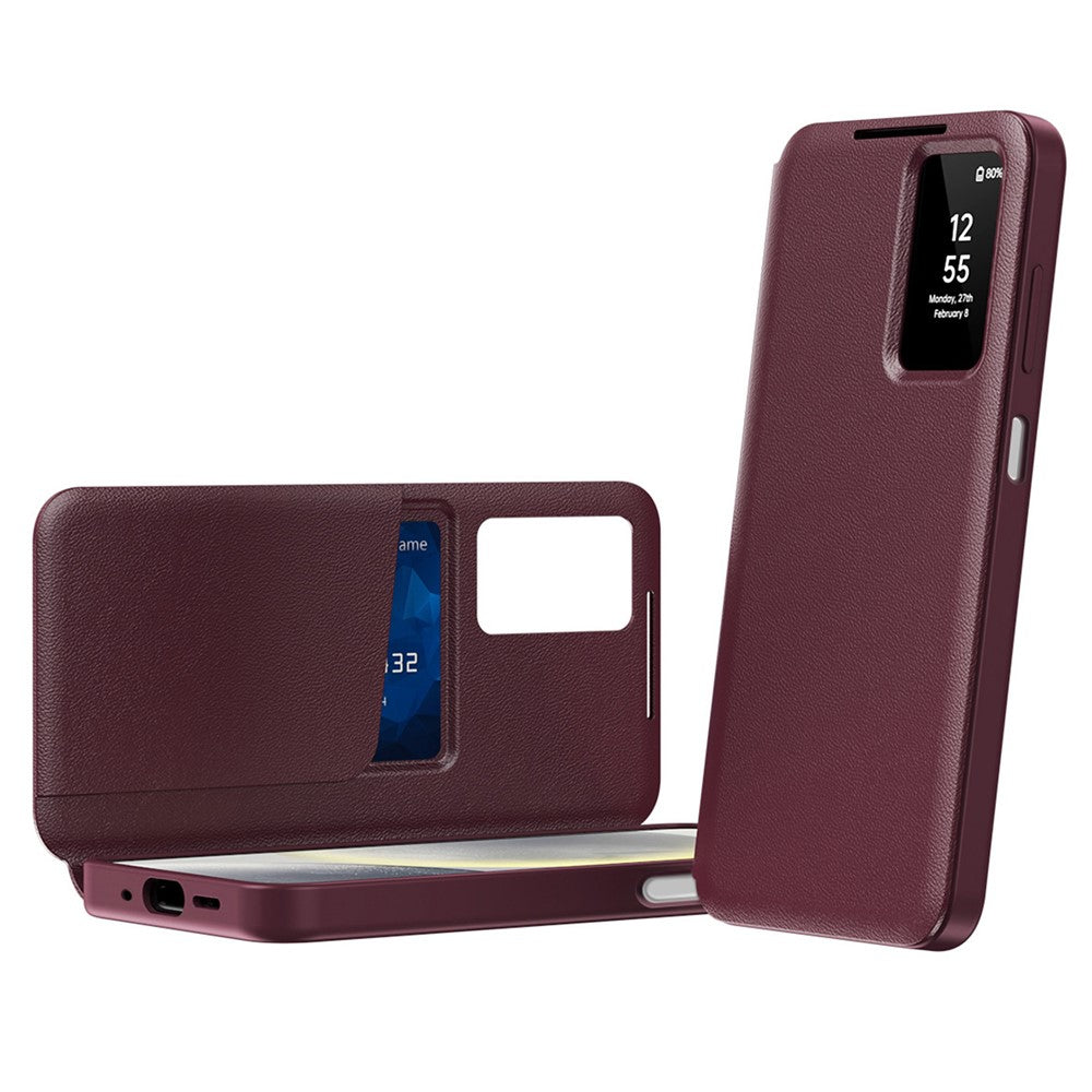 Deksel for Samsung Galaxy A27 5G, Techsuit, SmartView, Rød