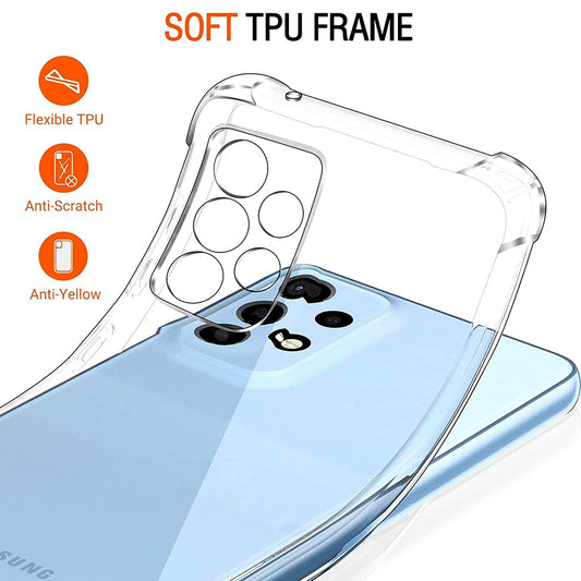 Deksel til Samsung Galaxy A33 5G A336, Techsuit, Støtsikker Klar, Transparent