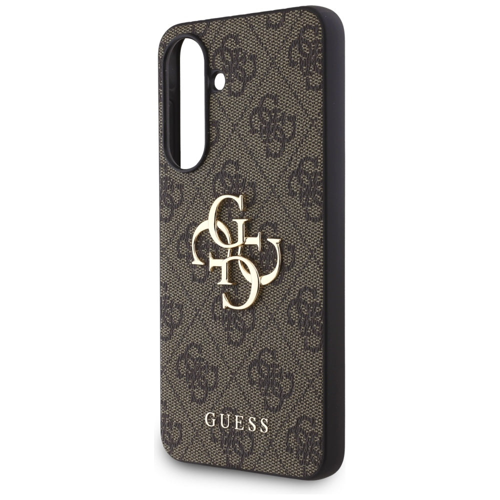 Deksel for Samsung Galaxy A36 A366, Guess, 4G Big Logo, Brun