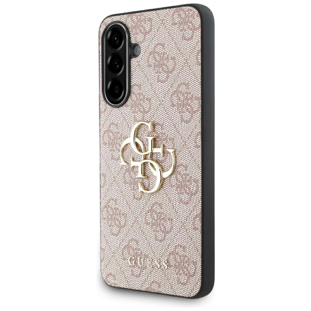 Deksel for Samsung Galaxy A36 A366, Guess, 4G Big Logo, Rosa