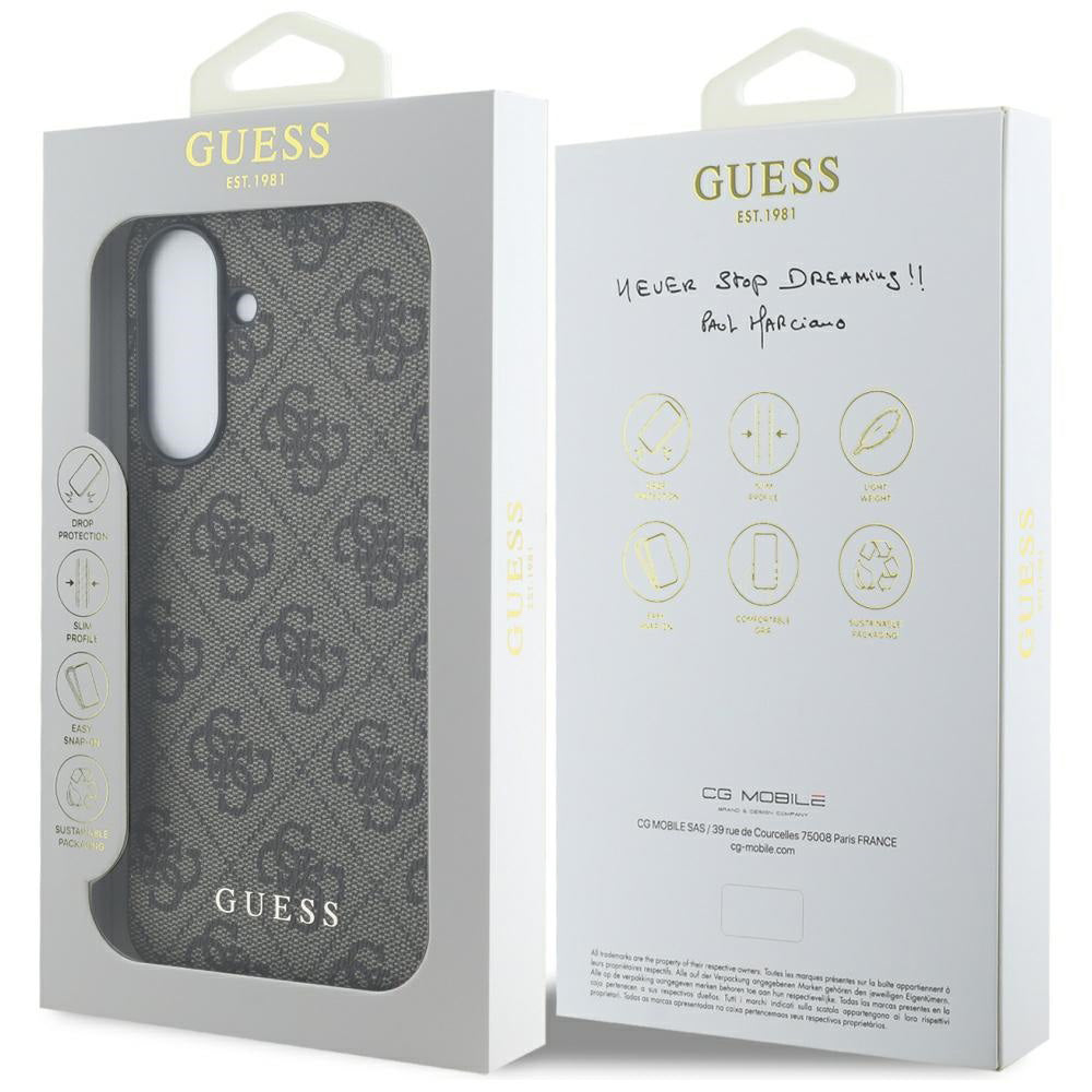 Deksel for Samsung Galaxy A36 A366, Guess, 4G Classic, Svart