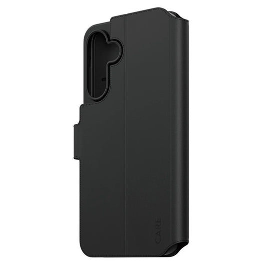 Deksel for Samsung Galaxy A36 A366, PanzerGlass, Care Feature Kickstand Wallet, Svart