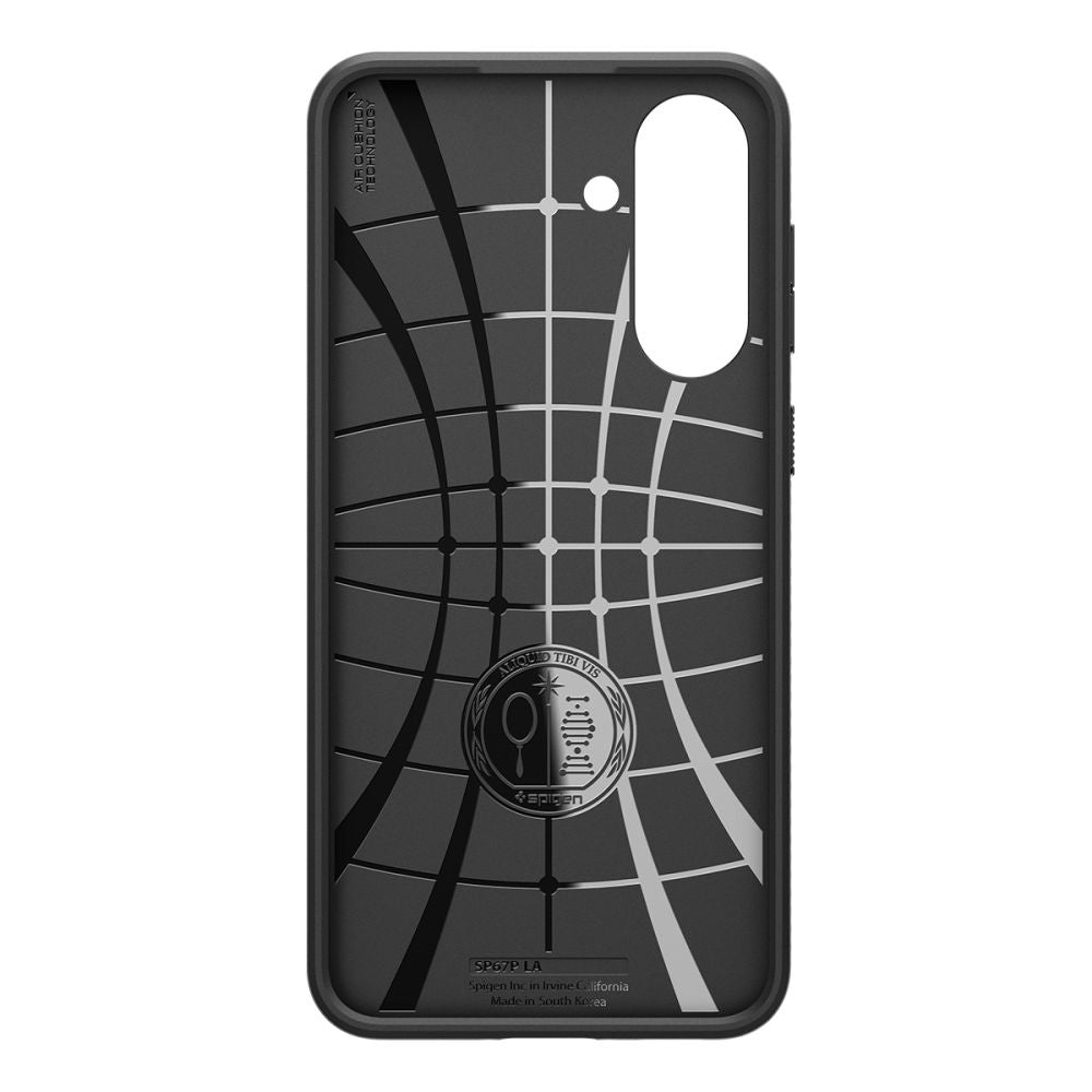 Deksel for Samsung Galaxy A36 A366, Spigen, Liquid Air, Matt Svart ACS09199