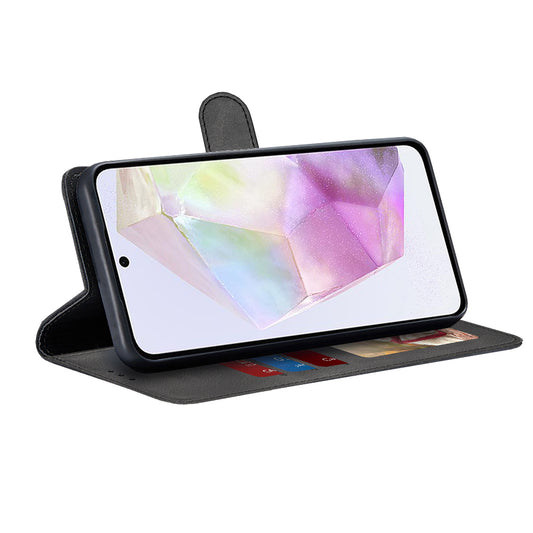 Deksel til Samsung Galaxy A36 A366, Techsuit, Diary Book, Svart