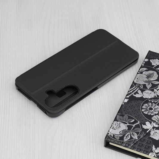 Deksel for Samsung Galaxy A36 A366, Techsuit, eFold, Svart
