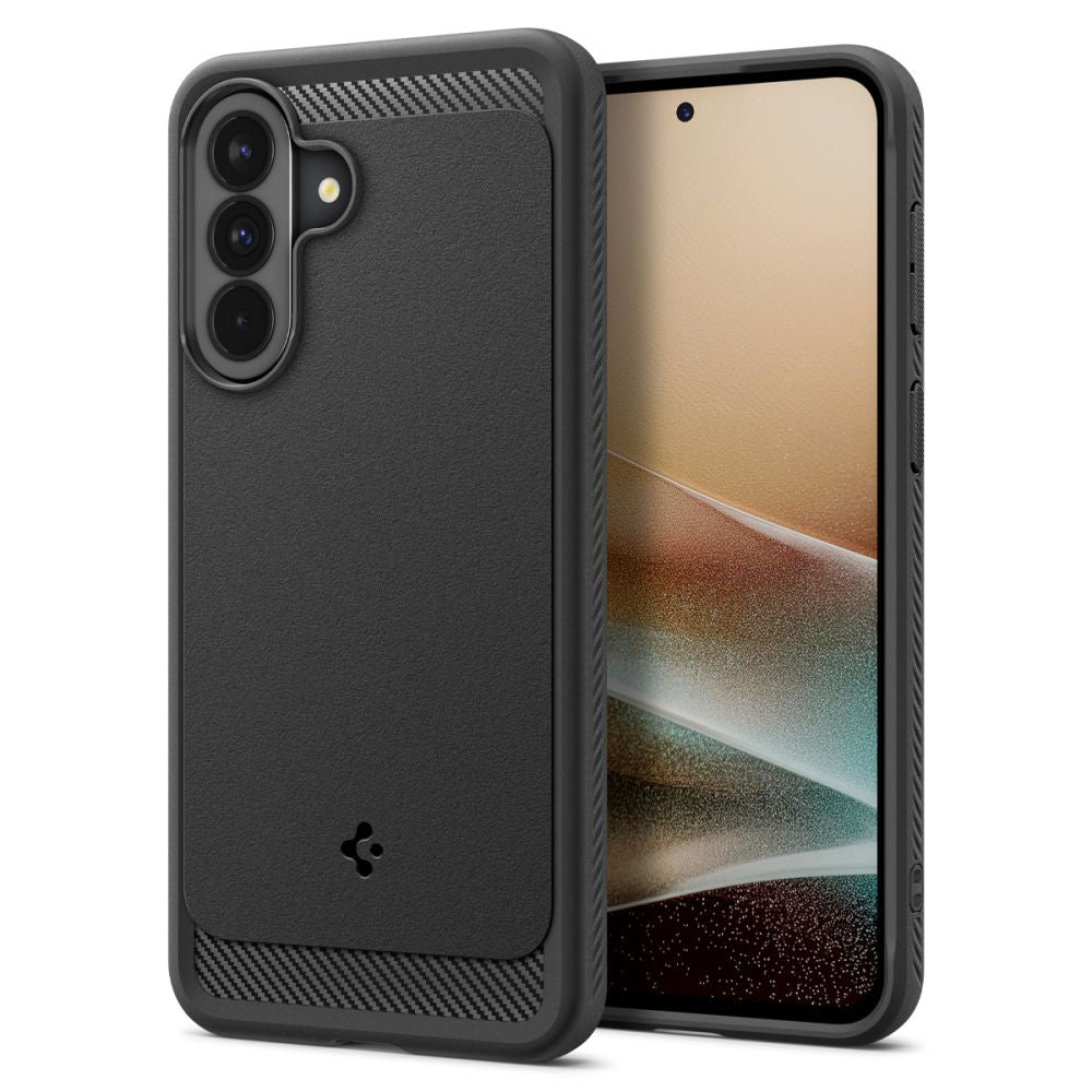 Deksel for Samsung Galaxy A37 5G, Spigen, Rugged Armor, Svart ACS09795