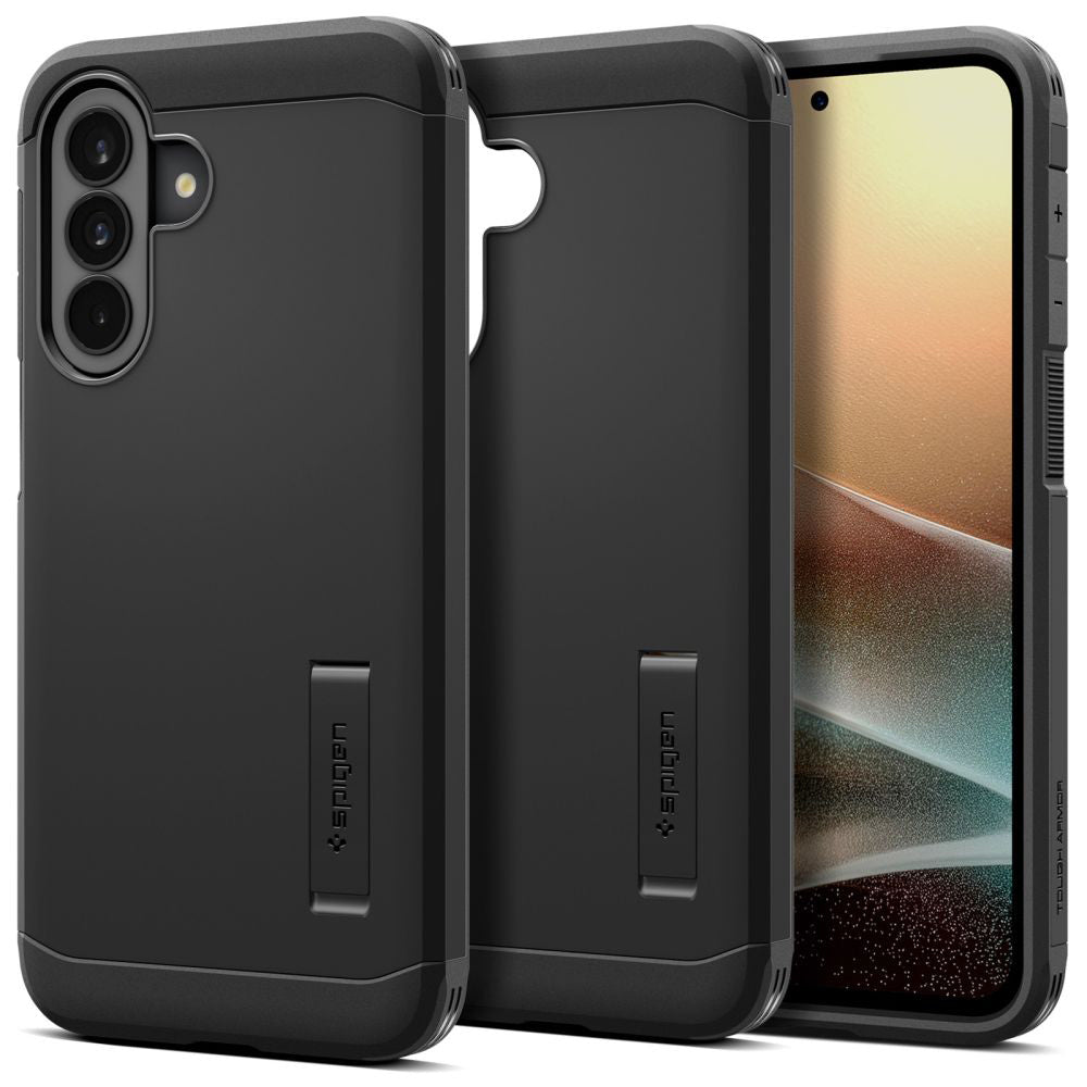 Deksel for Samsung Galaxy A37 5G, Spigen, Tough Armor, Svart ACS11131