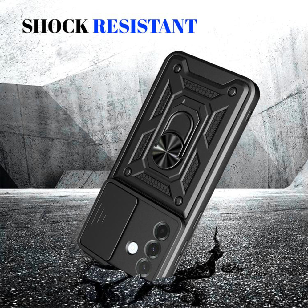 Deksel for Samsung Galaxy A37 5G, Techsuit, CamShield, Grønn