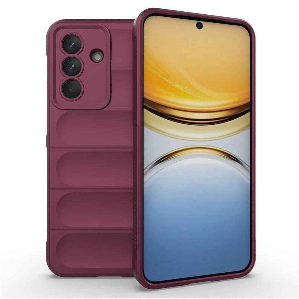 Deksel for Samsung Galaxy A37 5G, Techsuit, Magic Shield, Kirsebærrød