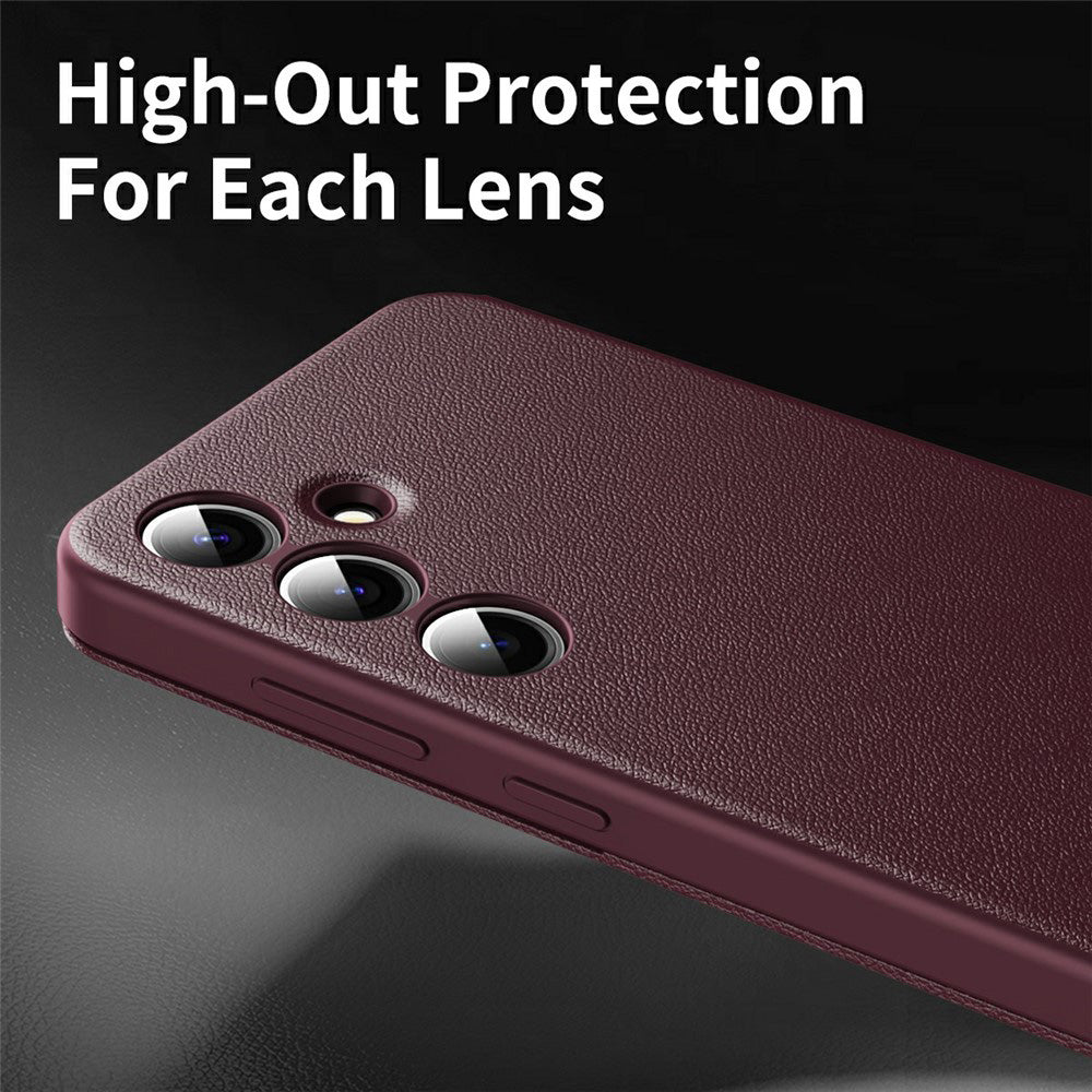 Deksel for Samsung Galaxy A37 5G, Techsuit, SmartView, Rød