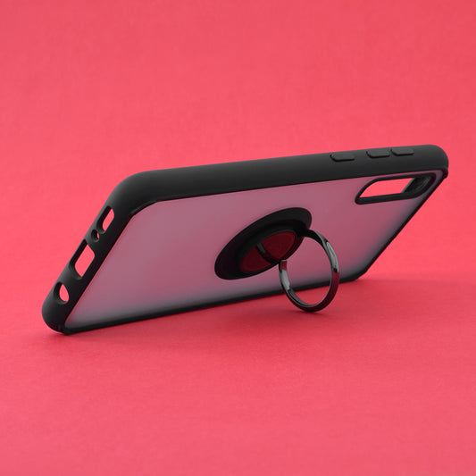 Deksel for Samsung Galaxy A50s A507 / A30s A307 / A50 A505, Techsuit, Glinth, Svart