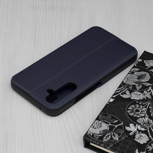 Deksel for Samsung Galaxy A54 A546, Techsuit, eFold, Mørk Blå