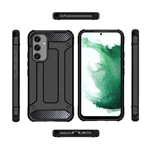 Deksel for Samsung Galaxy A54 A546, Techsuit, Hybrid Armor, Svart