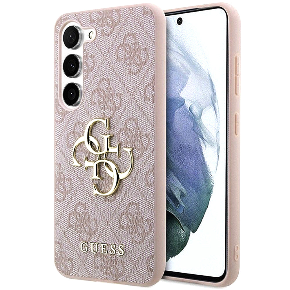 Deksel for Samsung Galaxy A55 5G A556, Guess, 4G Big Logo, Rosa