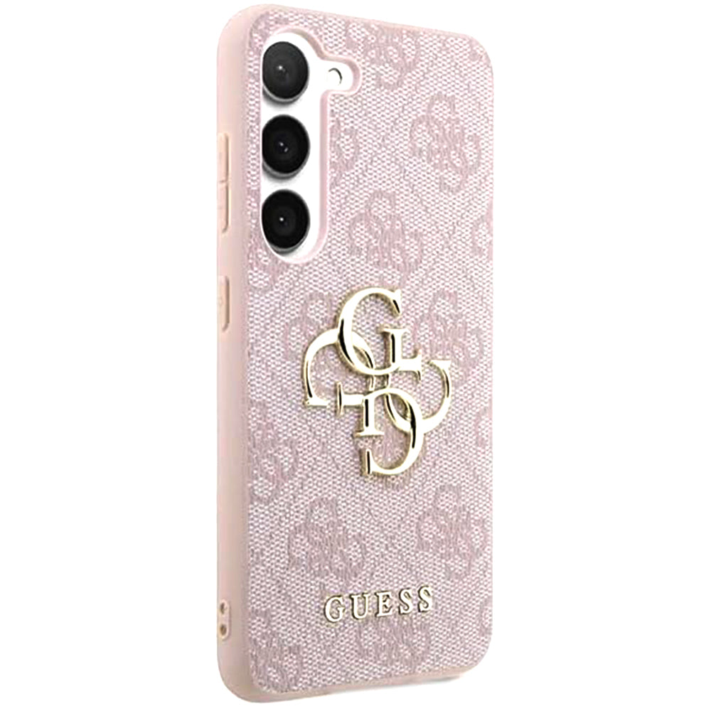 Deksel for Samsung Galaxy A55 5G A556, Guess, 4G Big Logo, Rosa