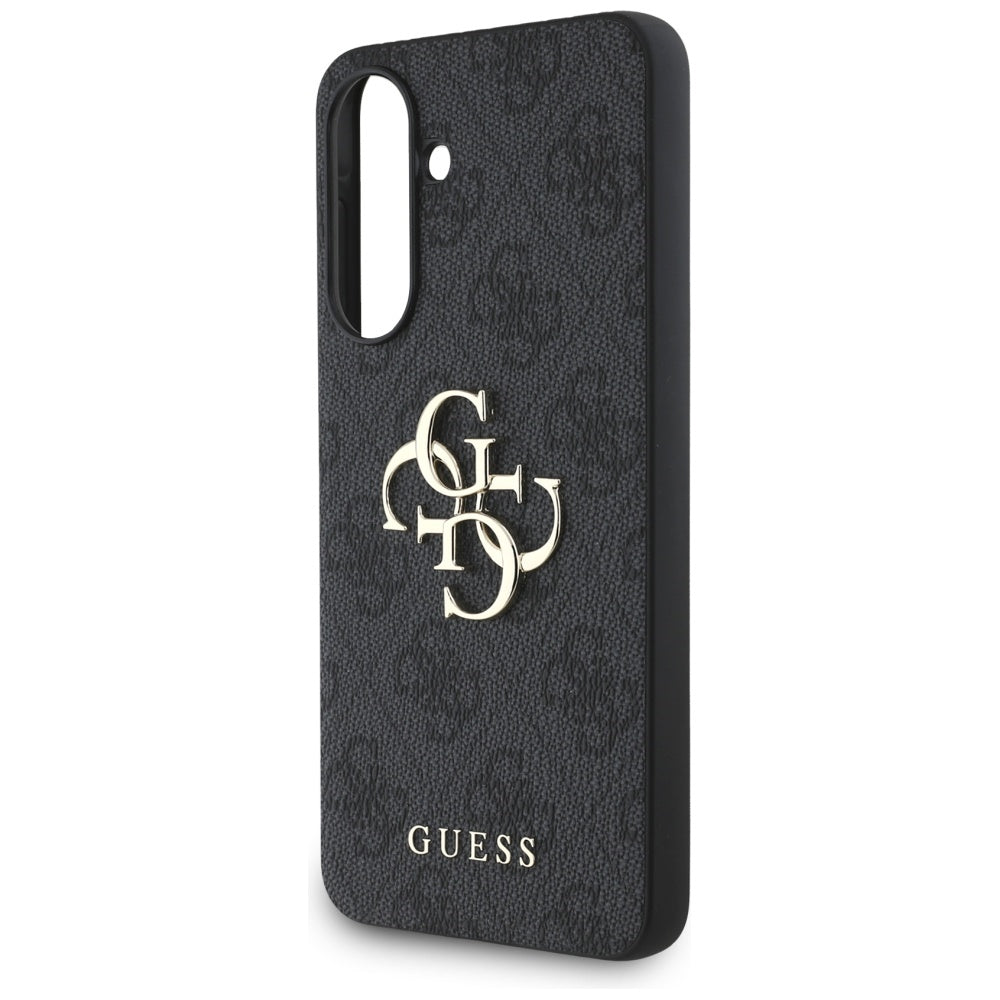 Deksel for Samsung Galaxy A56 A566, Guess, 4G Big Logo, Svart