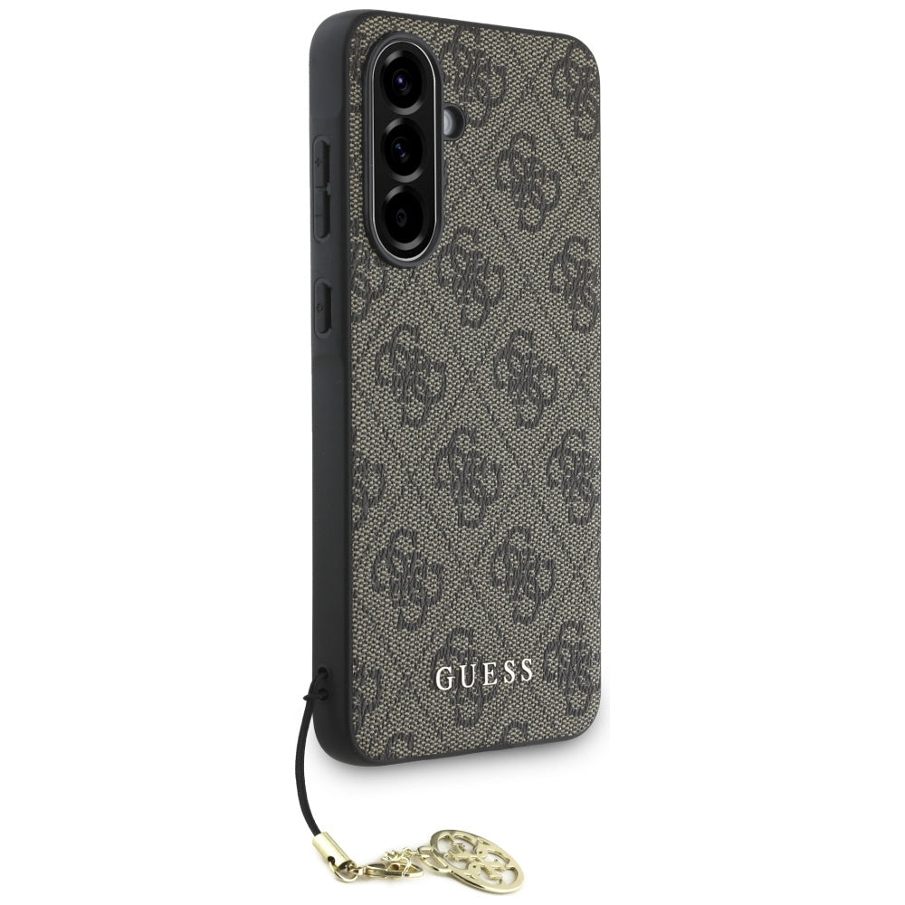 Deksel for Samsung Galaxy A56 A566, Guess, 4G Charm, Brun