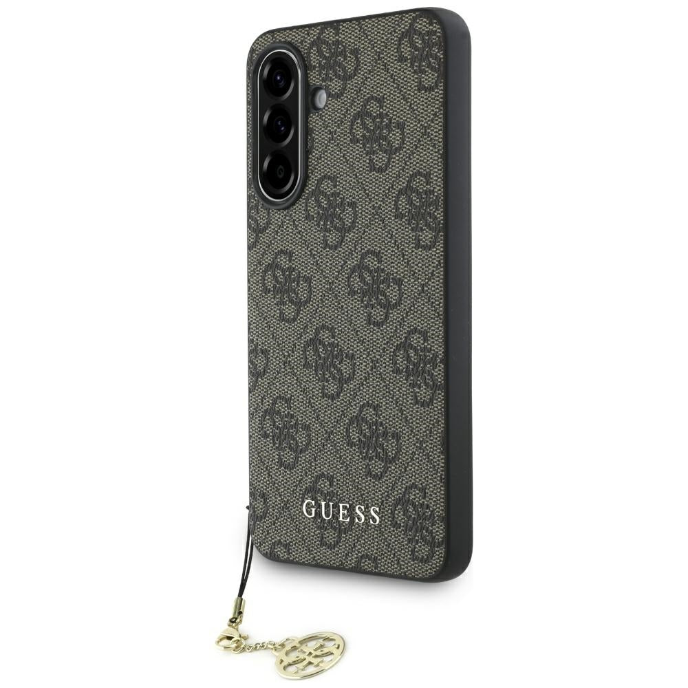 Deksel for Samsung Galaxy A56 A566, Guess, 4G Charm, Brun