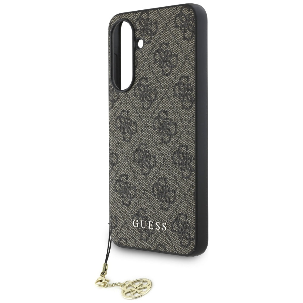 Deksel for Samsung Galaxy A56 A566, Guess, 4G Charm, Brun