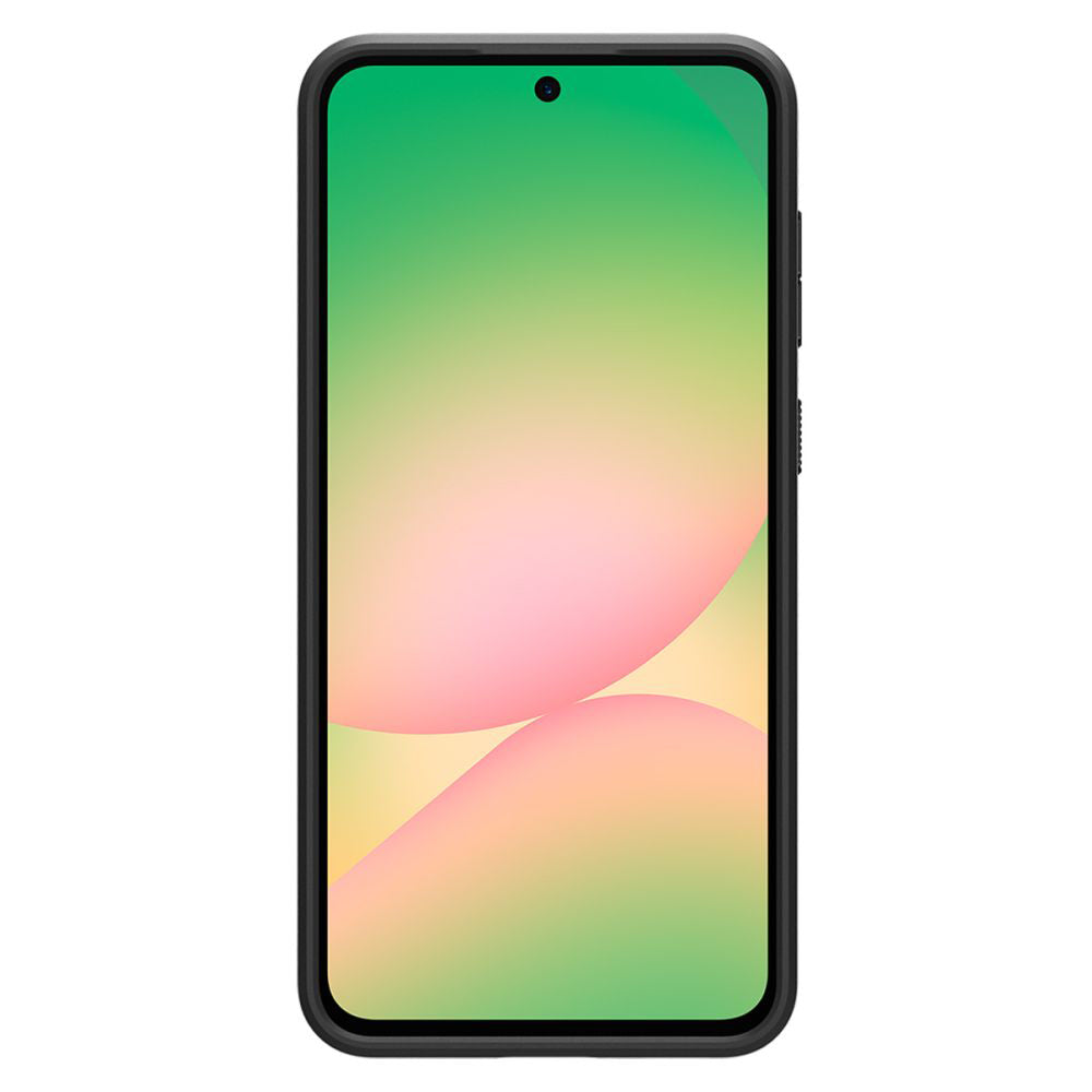 Deksel for Samsung Galaxy A56 A566, Spigen, Liquid Air, Matt Svart ACS09291