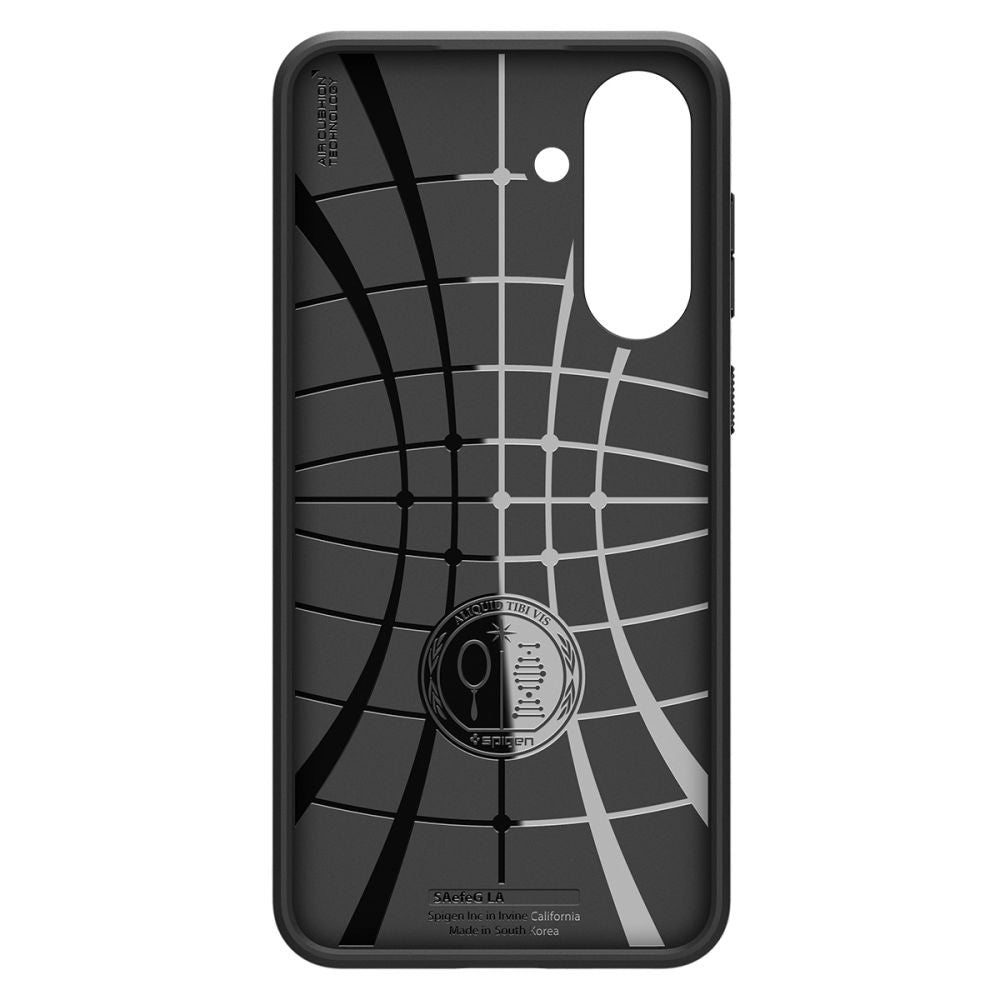 Deksel for Samsung Galaxy A56 A566, Spigen, Liquid Air, Matt Svart ACS09291