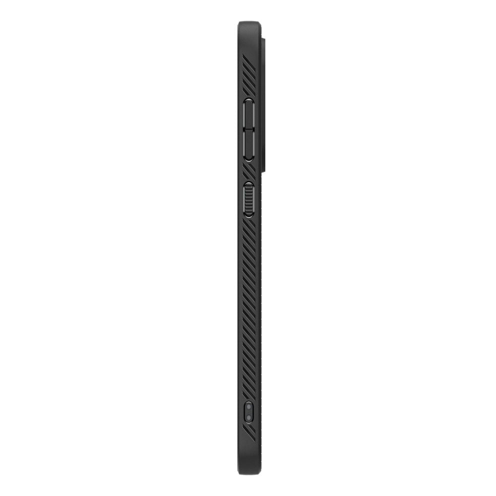 Deksel for Samsung Galaxy A56 A566, Spigen, Liquid Air, Matt Svart ACS09291