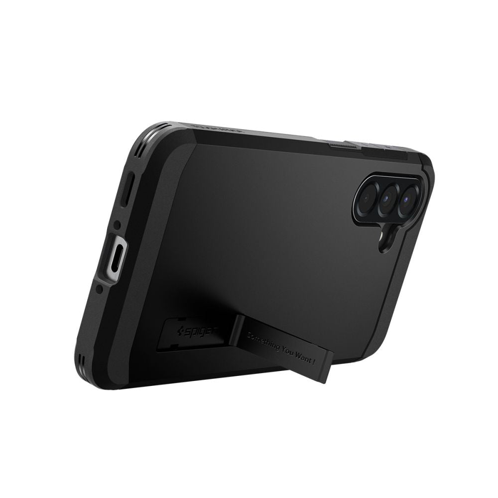 Deksel for Samsung Galaxy A56 A566, Spigen, Tough Armor, Svart ACS09294