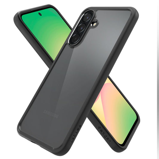 Deksel for Samsung Galaxy A56 A566, Spigen, Ultra Hybrid, Matt Svart ACS09293