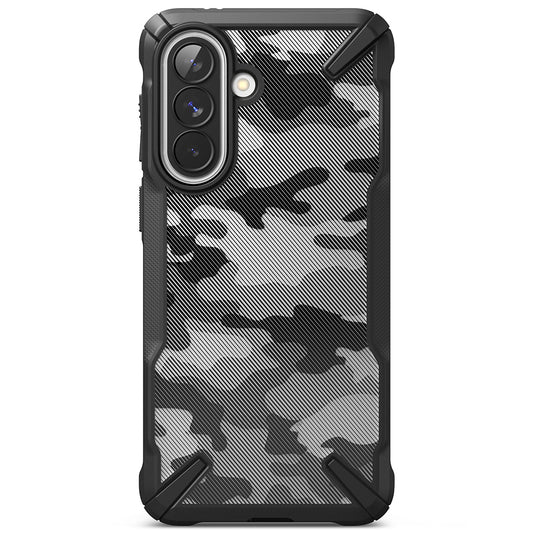 Deksel for Samsung Galaxy A57 5G, Ringke, Fusion X, Camouflage