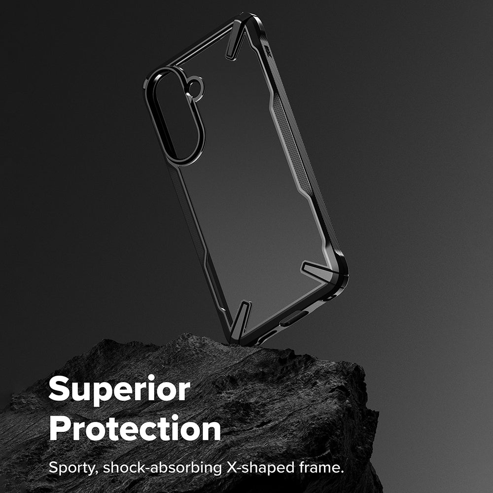 Deksel for Samsung Galaxy A57 5G, Ringke, Fusion X, Svart