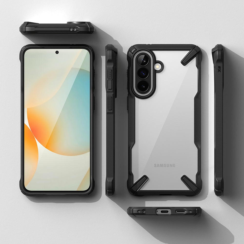 Deksel for Samsung Galaxy A57 5G, Ringke, Fusion X, Svart