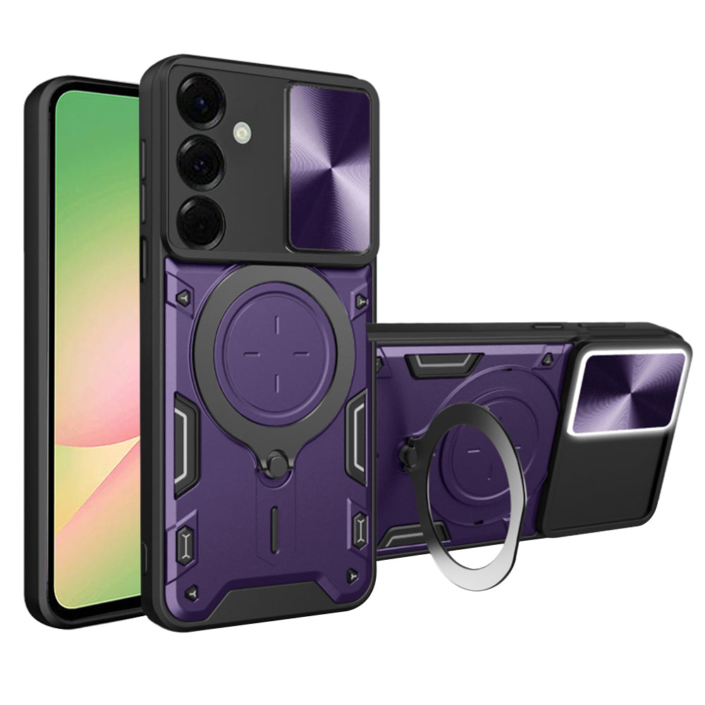 Deksel for Samsung Galaxy A57 5G, Techsuit, CamGuard Pro, Lilla