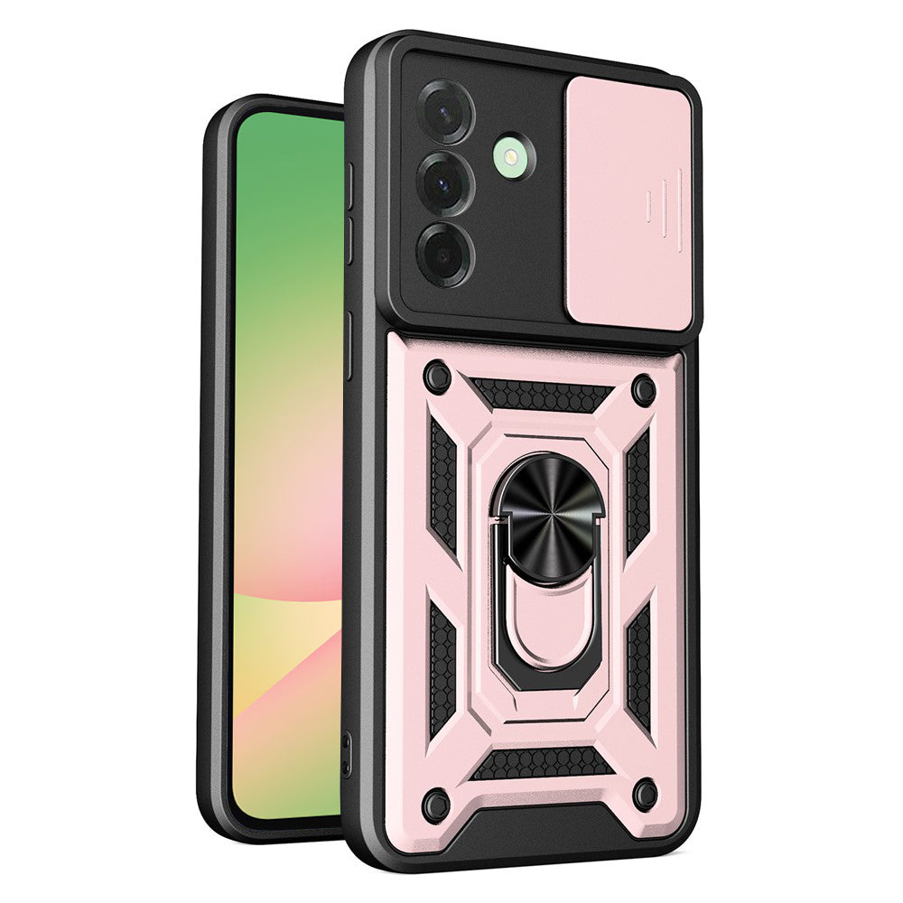 Deksel for Samsung Galaxy A57 5G, Techsuit, CamShield, Rosa Gull