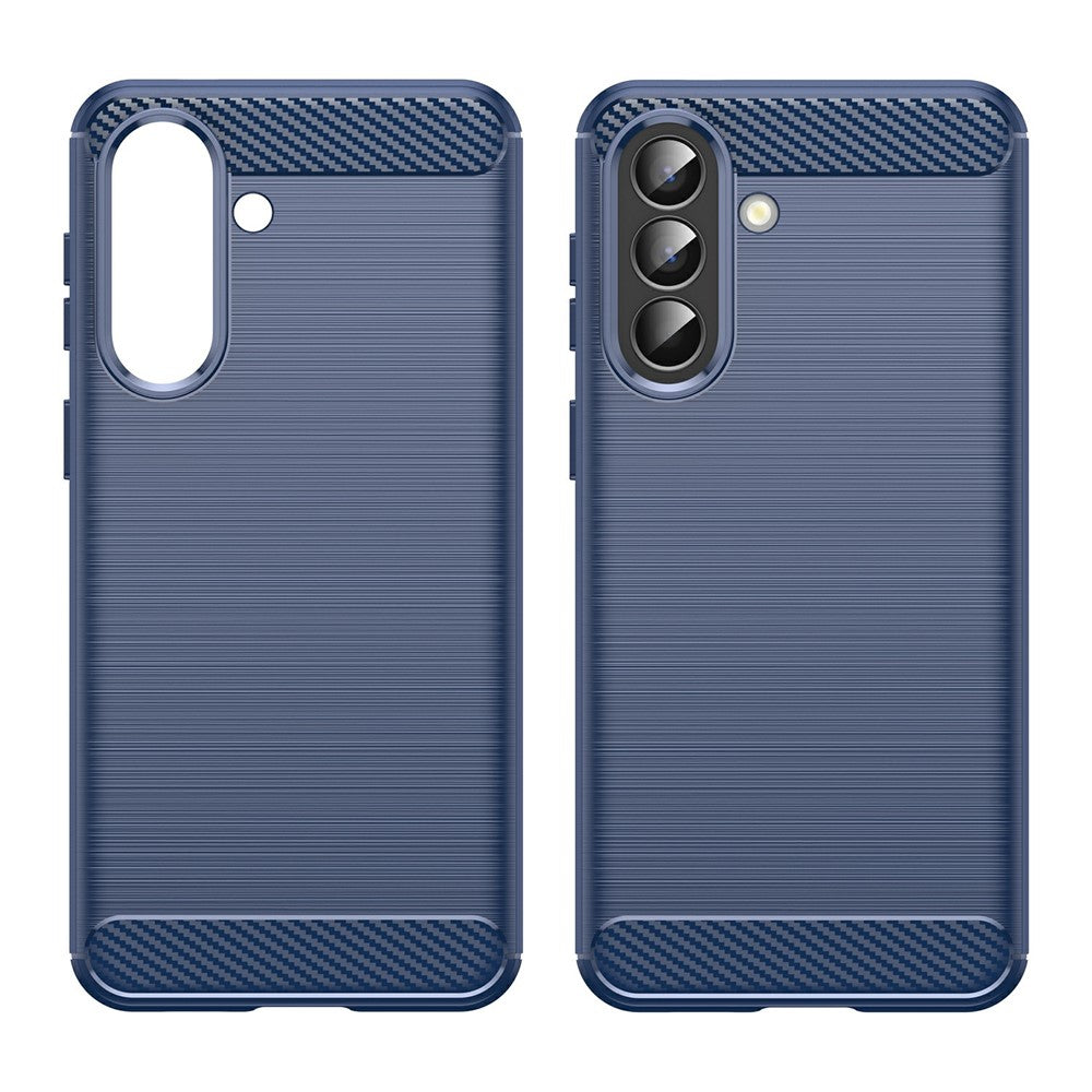 Deksel for Samsung Galaxy A57 5G, Techsuit, Karbon, Blå