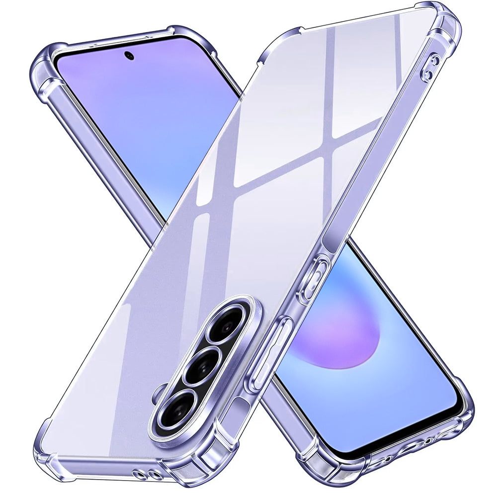 Deksel for Samsung Galaxy A57 5G, Techsuit, Støtsikker Klar, Gjennomsiktig