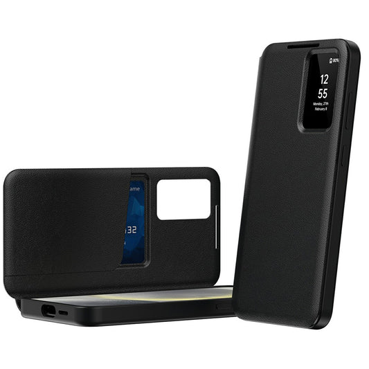 Deksel for Samsung Galaxy A57 5G, Techsuit, SmartView, Svart