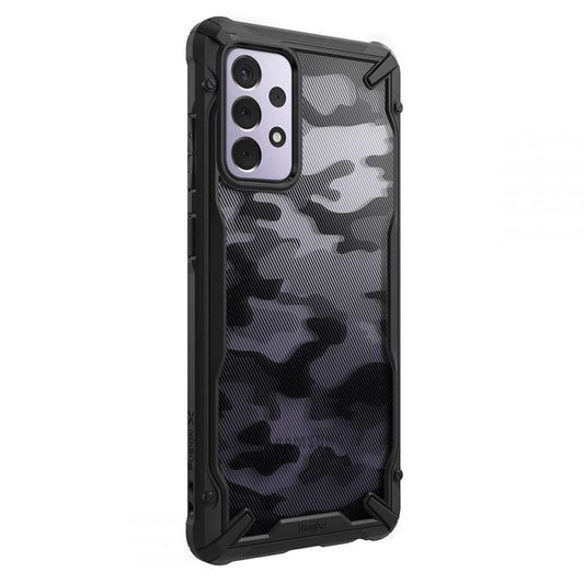 Deksel for Samsung Galaxy A72 A725 / A72 5G A726, Ringke, Fusion X Design, Camouflage