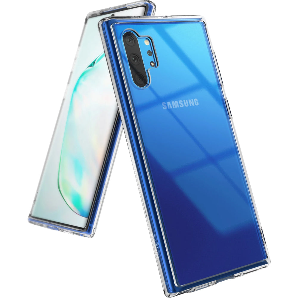 Deksel for Samsung Galaxy Note 10+ 5G N976 / Note 10+ N975, Ringke, Fusion, Gjennomsiktig