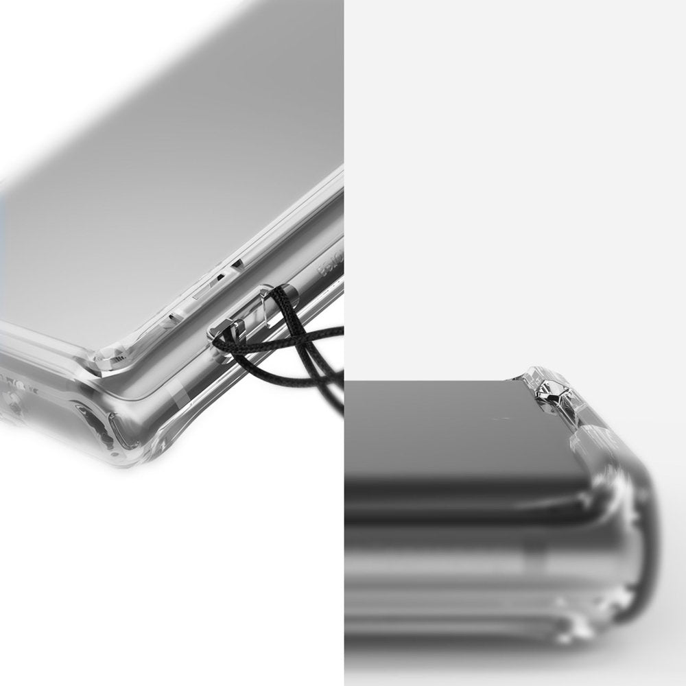 Deksel for Samsung Galaxy Note 10+ 5G N976 / Note 10+ N975, Ringke, Fusion, Gjennomsiktig