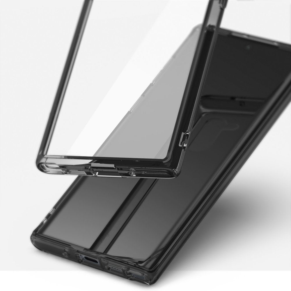 Deksel for Samsung Galaxy Note 10+ 5G N976 / Note 10+ N975, Ringke, Fusion, Gjennomsiktig