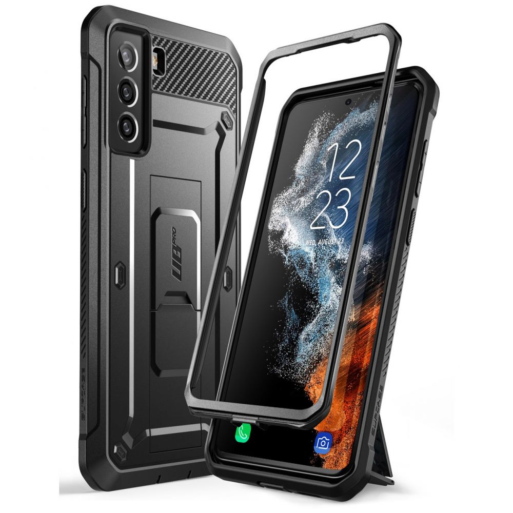 Deksel for Samsung Galaxy S22+ 5G S906, Supcase, Unicorn Beetle Pro, Svart