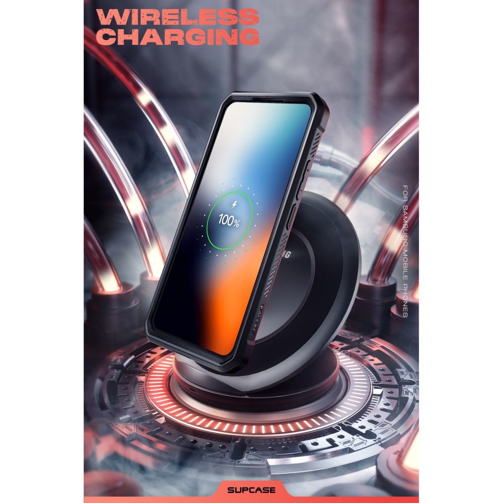 Deksel for Samsung Galaxy S22+ 5G S906, Supcase, Unicorn Beetle Pro, Svart