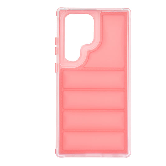 Deksel til Samsung Galaxy S23 FE S711, Techsuit, Wave Shield, Rød