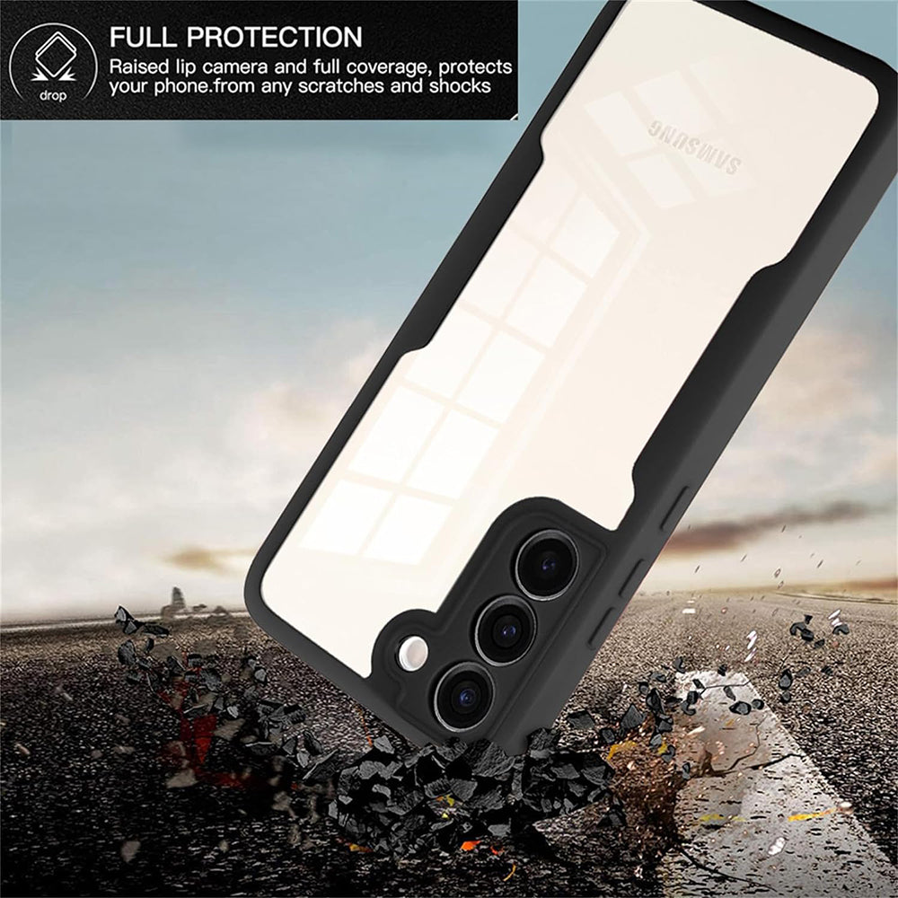 Deksel for Samsung Galaxy S23+ S916, Techsuit, ColorVerse 360, Svart