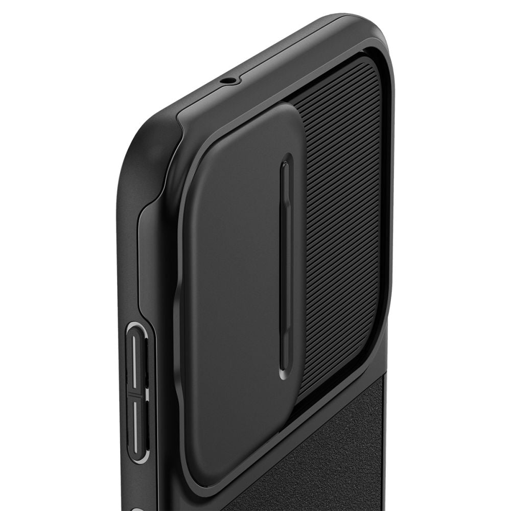 Deksel for Samsung Galaxy S23 S911, Spigen, Optik Armor, Svart